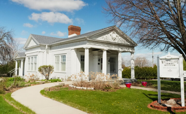 521 White Pillars Museum and Marker  2 768x471