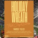 Fall Craft Series: Holiday Wreath Class