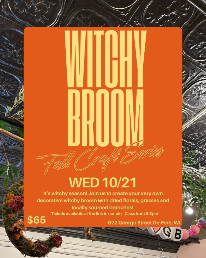 Fall Craft Series Witchy Broom workshop details