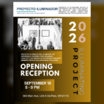 Proyecto Iluminador Opening Reception